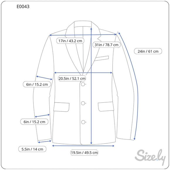 HUGO BOSS Mens Blazer Blue Pasolini Movie Pinstriped Comfort Fit Suit Jacket 38R - Picture 13 of 13